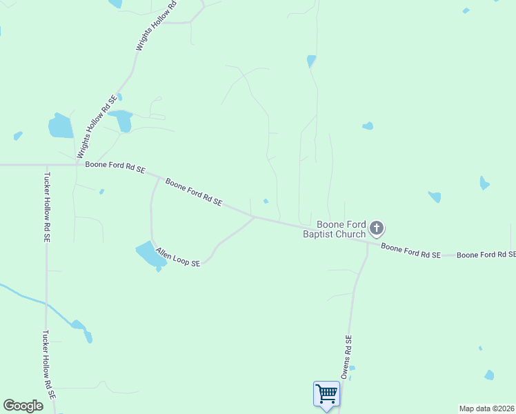 map of restaurants, bars, coffee shops, grocery stores, and more near 120 Orchard Way Southeast in Calhoun