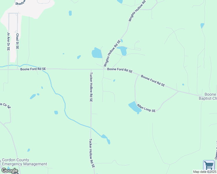 map of restaurants, bars, coffee shops, grocery stores, and more near 112 Maloy Lane Southeast in Calhoun