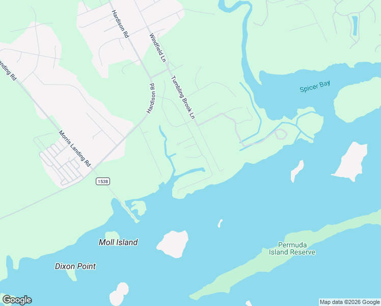 map of restaurants, bars, coffee shops, grocery stores, and more near 100-290 Wilderness Road in Holly Ridge