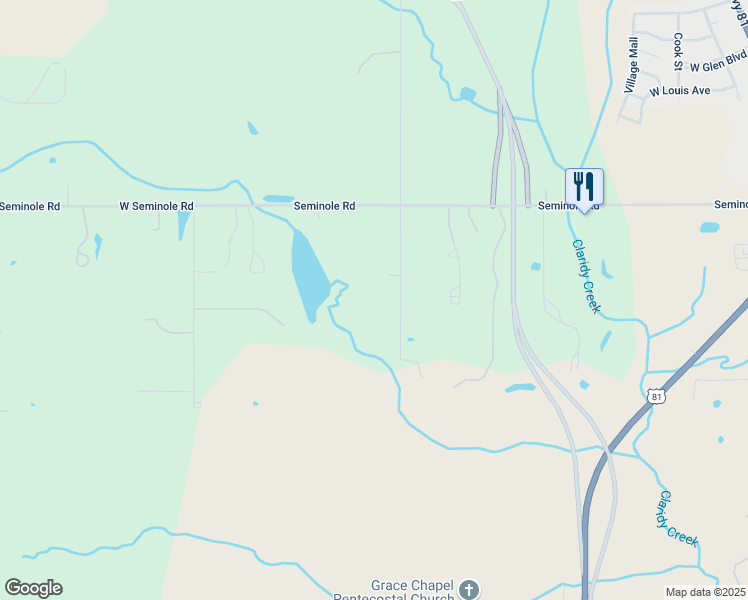 map of restaurants, bars, coffee shops, grocery stores, and more near 2785 South 27th Street in Duncan