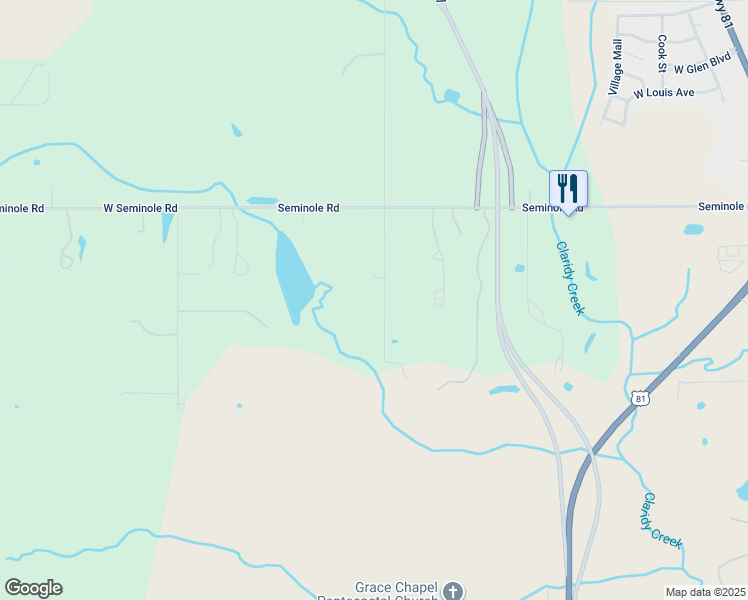 map of restaurants, bars, coffee shops, grocery stores, and more near 2785 South 27th Street in Duncan