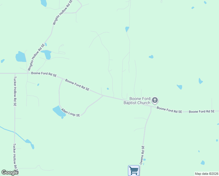 map of restaurants, bars, coffee shops, grocery stores, and more near 120 Orchard Way Southeast in Calhoun