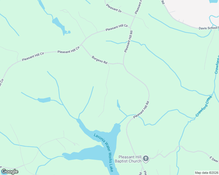 map of restaurants, bars, coffee shops, grocery stores, and more near 221 Burgess Lane in Martin