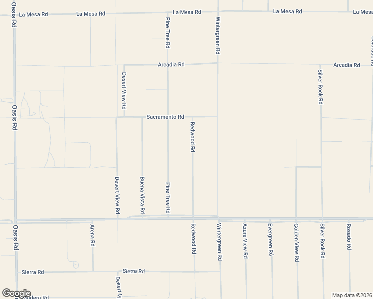 map of restaurants, bars, coffee shops, grocery stores, and more near 12384 Redwood Road in Piñon Hills