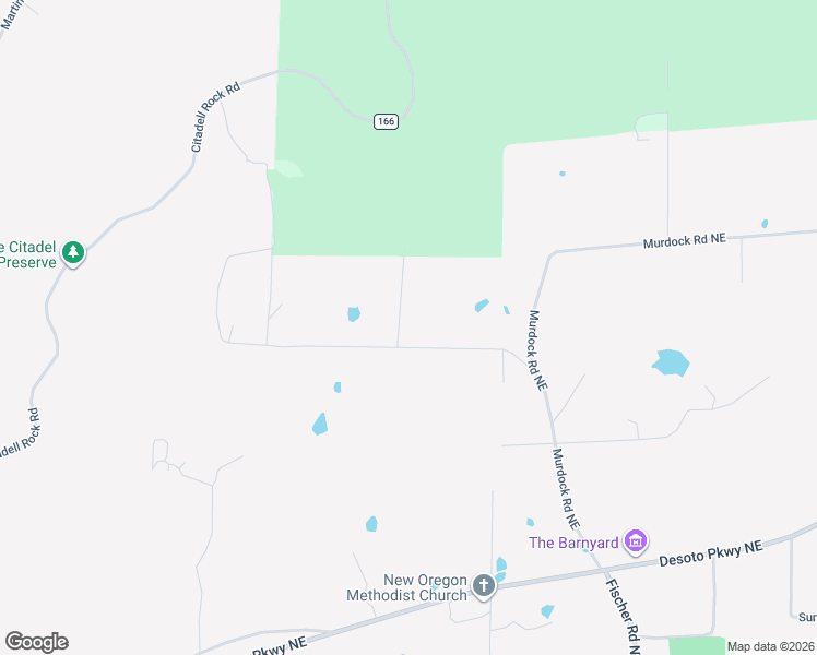 map of restaurants, bars, coffee shops, grocery stores, and more near 4101 Roden Northeast in Fort Payne
