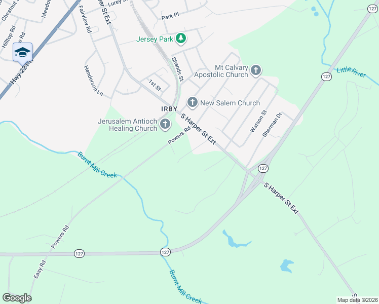 map of restaurants, bars, coffee shops, grocery stores, and more near 91 Perry Dean Road in Laurens