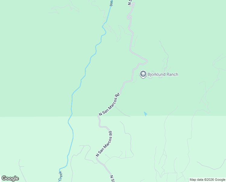 map of restaurants, bars, coffee shops, grocery stores, and more near 1840 North San Marcos Road in Santa Barbara