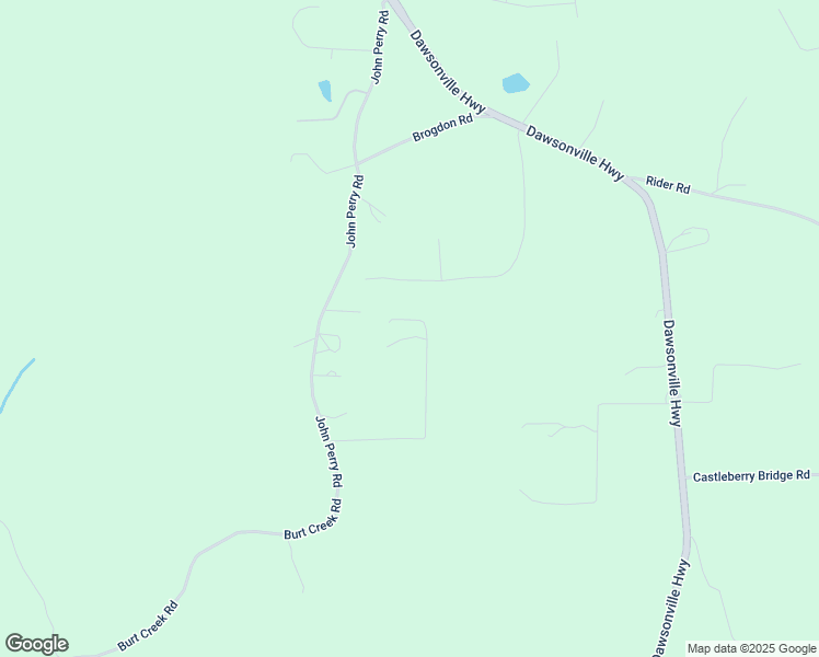 map of restaurants, bars, coffee shops, grocery stores, and more near 465 Redwood Drive in Dawsonville