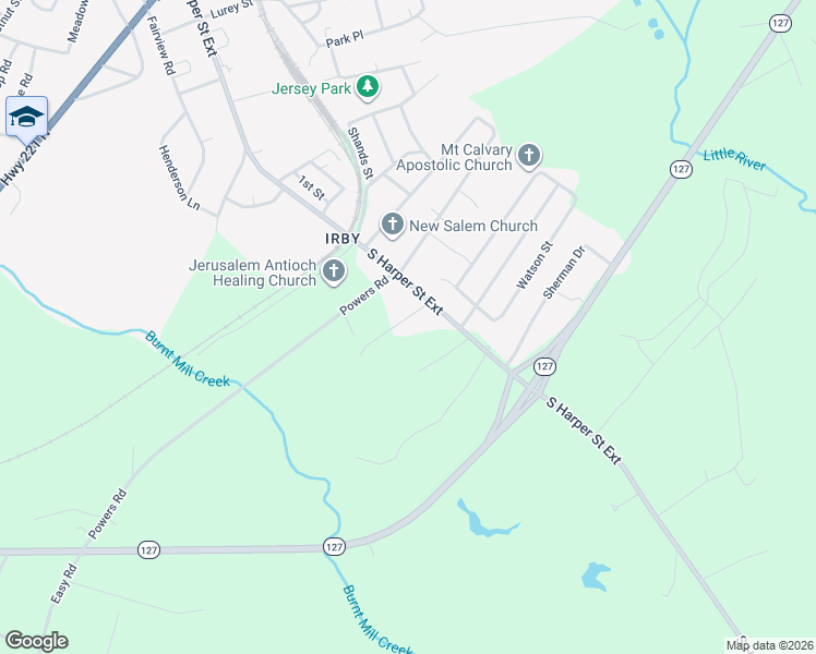 map of restaurants, bars, coffee shops, grocery stores, and more near 91 Perry Dean Road in Laurens