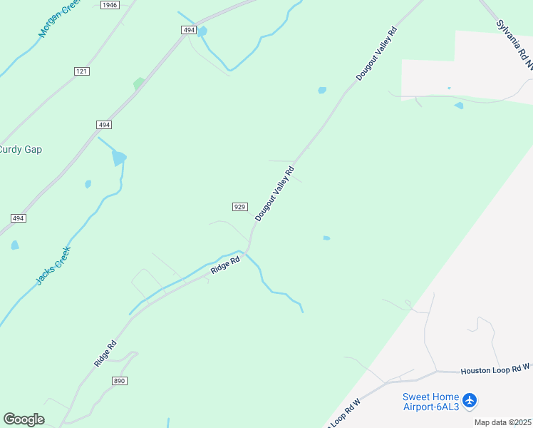 map of restaurants, bars, coffee shops, grocery stores, and more near 2496 County Road 97 in Fort Payne