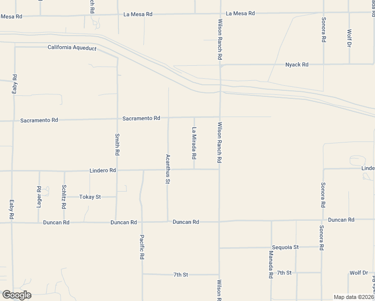 map of restaurants, bars, coffee shops, grocery stores, and more near 12432 La Mirada Road in Phelan