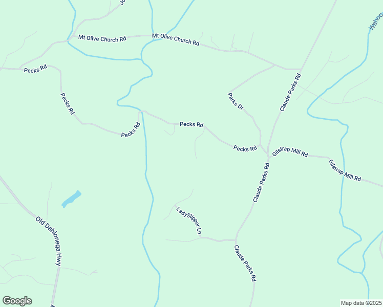 map of restaurants, bars, coffee shops, grocery stores, and more near 112 Pine Corner Drive in Dahlonega