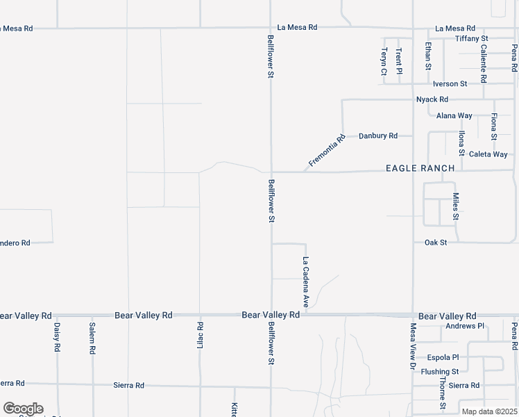 map of restaurants, bars, coffee shops, grocery stores, and more near 2 Bellflower Street in Adelanto