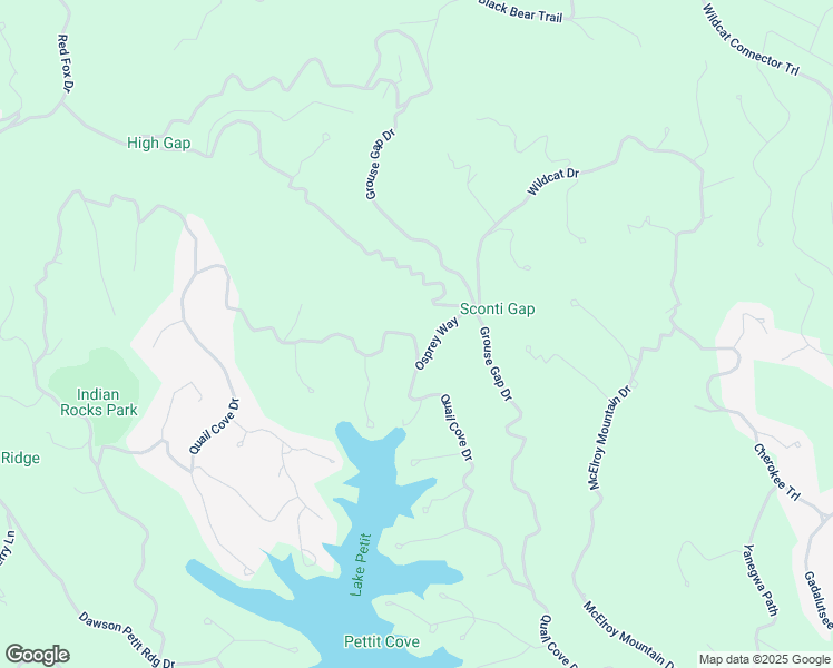 map of restaurants, bars, coffee shops, grocery stores, and more near 1109 Quail Cove Drive in Dawsonville