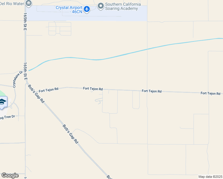 map of restaurants, bars, coffee shops, grocery stores, and more near Fort Tejon Road in Los Angeles County