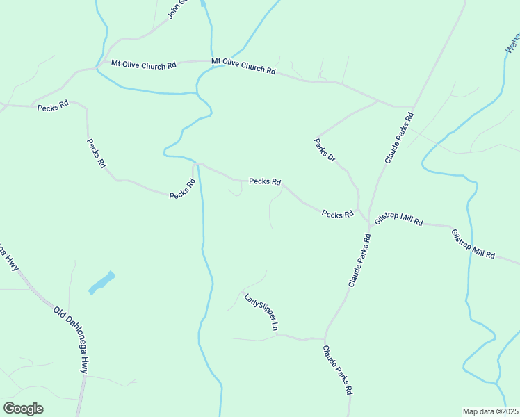 map of restaurants, bars, coffee shops, grocery stores, and more near 2002 Claude Parks Road in Murrayville