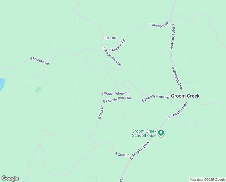 map of restaurants, bars, coffee shops, grocery stores, and more near 1184 East Wagon Wheel Drive in Prescott