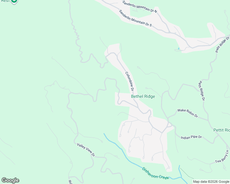 map of restaurants, bars, coffee shops, grocery stores, and more near 6326 Valley View Drive in Big Canoe