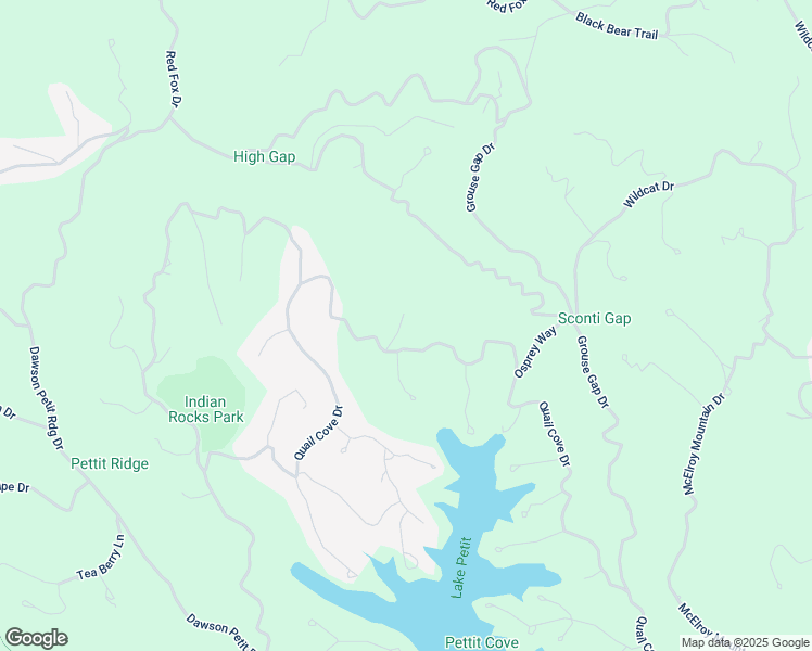 map of restaurants, bars, coffee shops, grocery stores, and more near 64 Wrens Nest in Big Canoe