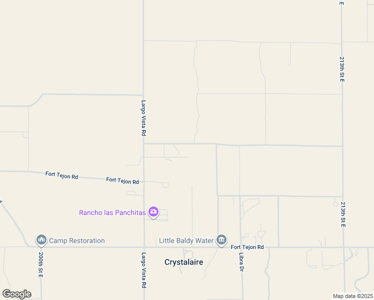 map of restaurants, bars, coffee shops, grocery stores, and more near 207th Street East in Los Angeles County