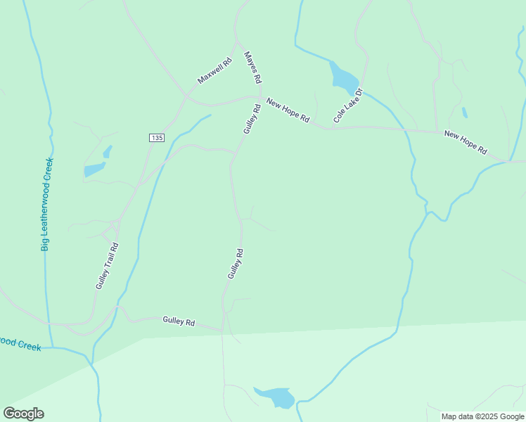 map of restaurants, bars, coffee shops, grocery stores, and more near 1580 Gulley Road in Toccoa