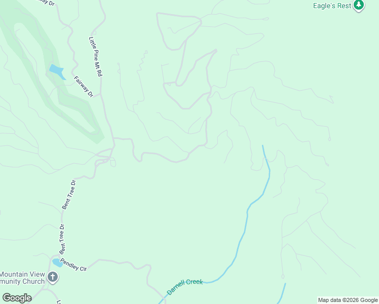 map of restaurants, bars, coffee shops, grocery stores, and more near 450 Little Hendricks Mountain Road in Jasper