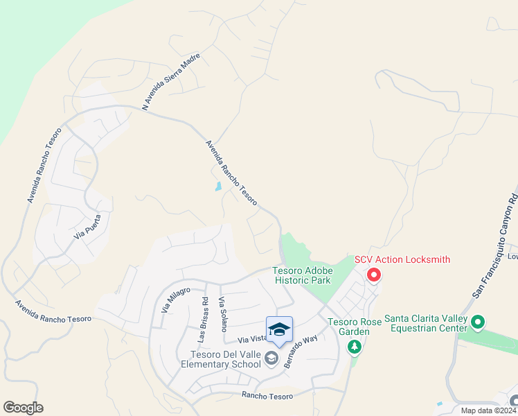 map of restaurants, bars, coffee shops, grocery stores, and more near in Los Angeles County