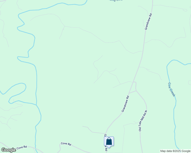 map of restaurants, bars, coffee shops, grocery stores, and more near 25 Deerhorn Drive in Jasper