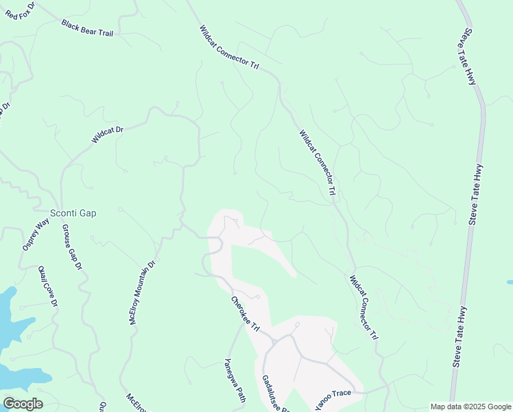 map of restaurants, bars, coffee shops, grocery stores, and more near 495 Bear Creek Drive in Jasper
