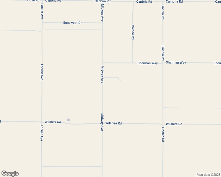 map of restaurants, bars, coffee shops, grocery stores, and more near 12475 Midway Avenue in Lucerne Valley
