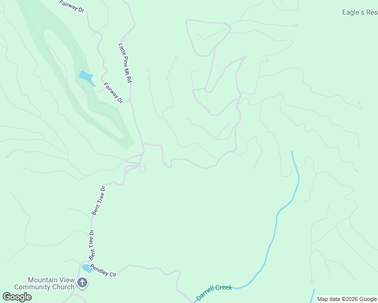 map of restaurants, bars, coffee shops, grocery stores, and more near 109 Valley View Vista in Jasper