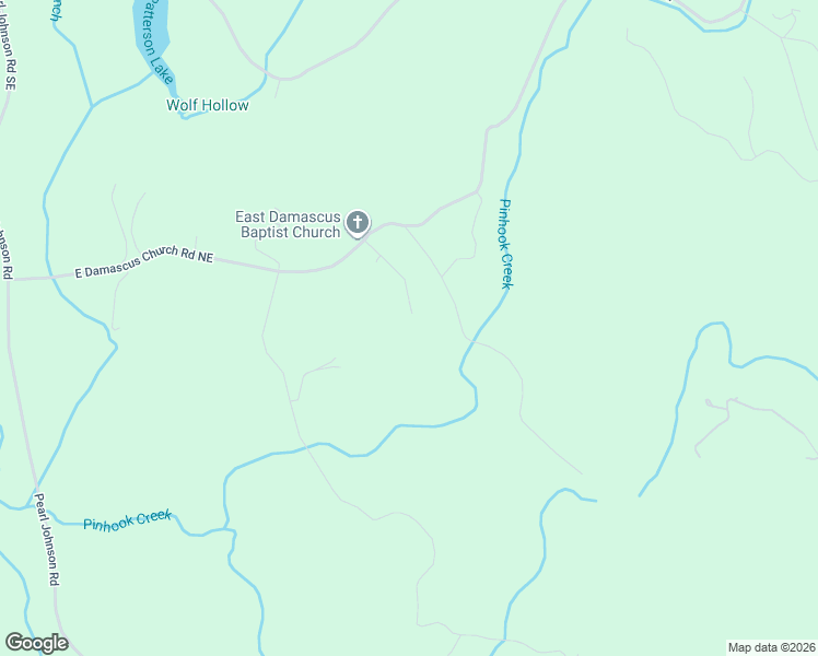 map of restaurants, bars, coffee shops, grocery stores, and more near 209 Shellhorse Road Southeast in Ranger