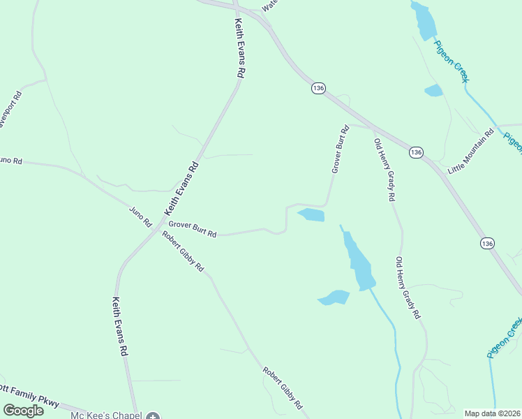 map of restaurants, bars, coffee shops, grocery stores, and more near 359 Grover Burt Road in Dawsonville