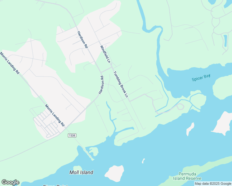 map of restaurants, bars, coffee shops, grocery stores, and more near 108 Bethea Street in Holly Ridge