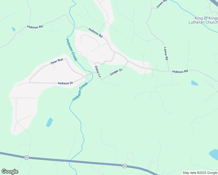 map of restaurants, bars, coffee shops, grocery stores, and more near 274 Daisy Lane in Jasper