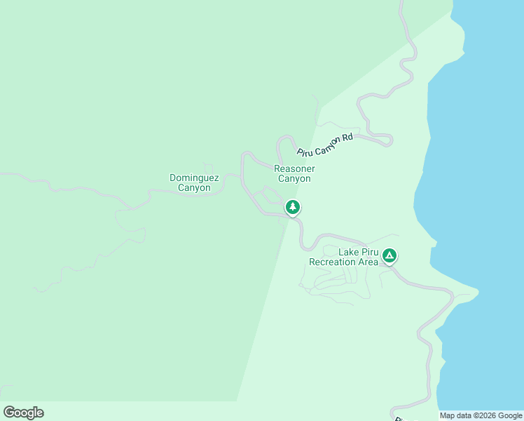 map of restaurants, bars, coffee shops, grocery stores, and more near Piru Canyon Road in Piru