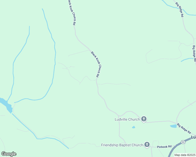 map of restaurants, bars, coffee shops, grocery stores, and more near 730 Black Knob Church Road in Ranger