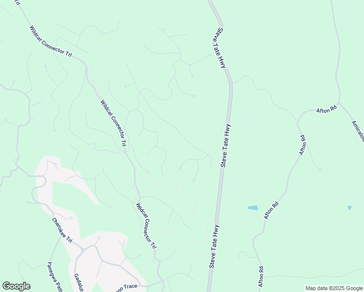map of restaurants, bars, coffee shops, grocery stores, and more near 302 Bluestern Drive in Jasper