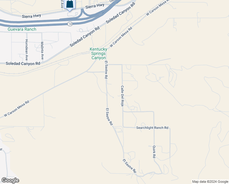 map of restaurants, bars, coffee shops, grocery stores, and more near 32615 Calle Del Roja in Acton