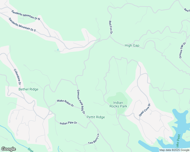map of restaurants, bars, coffee shops, grocery stores, and more near 4080 Lone Wolf Trail in Dawsonville