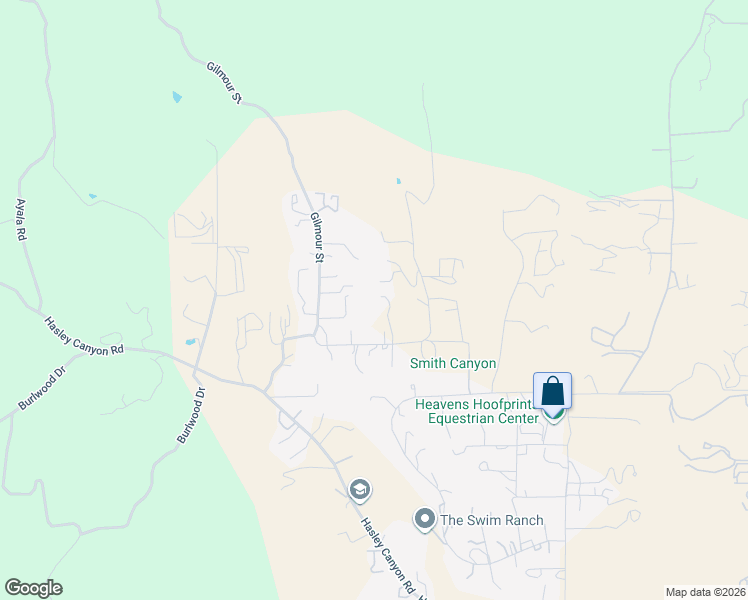 map of restaurants, bars, coffee shops, grocery stores, and more near 30403 Byfield Road in Castaic