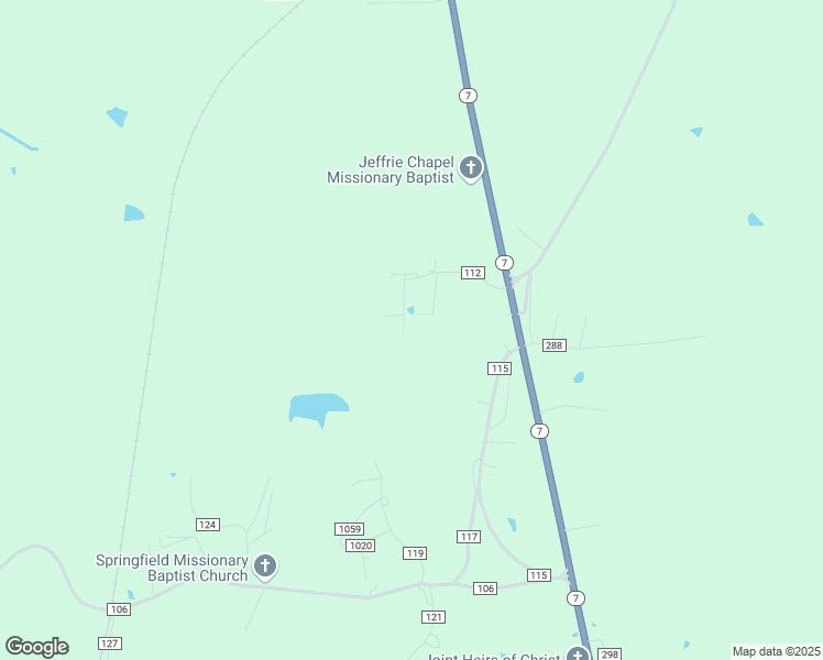 map of restaurants, bars, coffee shops, grocery stores, and more near County Road 112 in Abbeville