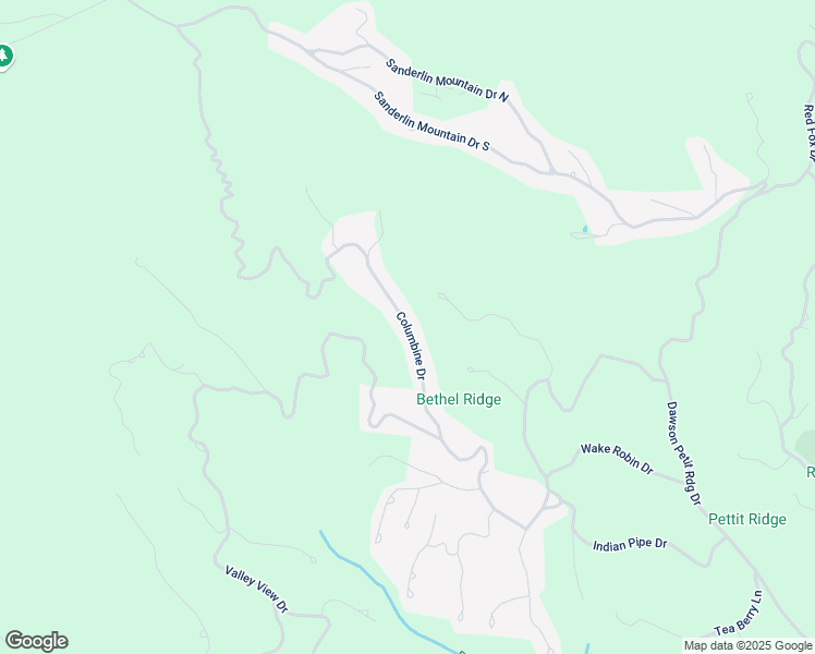 map of restaurants, bars, coffee shops, grocery stores, and more near 494 Columbine Drive in Jasper