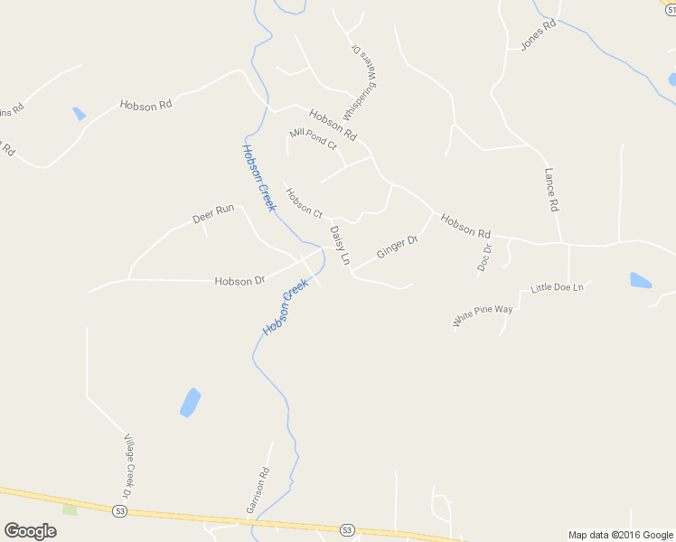 map of restaurants, bars, coffee shops, grocery stores, and more near 135 Daisy Ln in Jasper