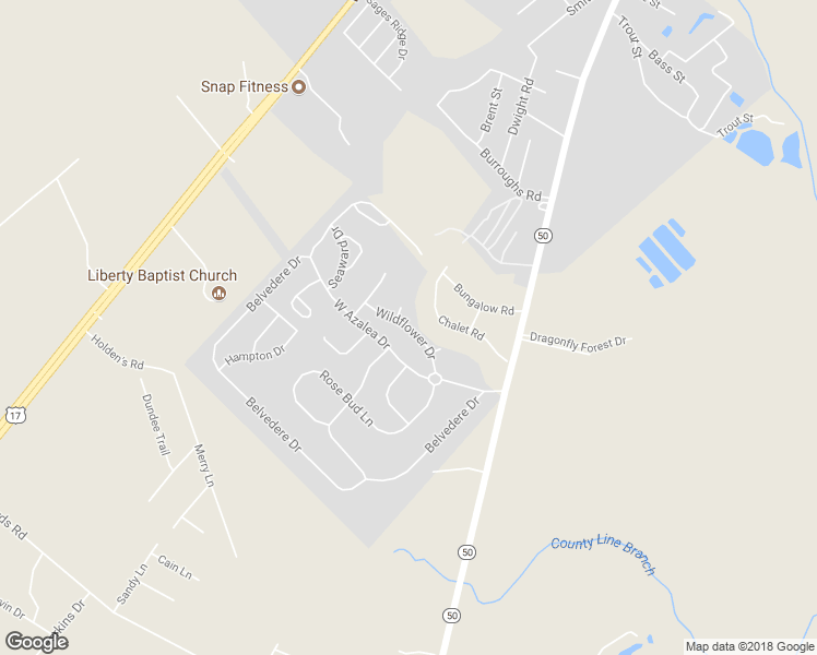 map of restaurants, bars, coffee shops, grocery stores, and more near 809 Wildflower Drive in Surf City