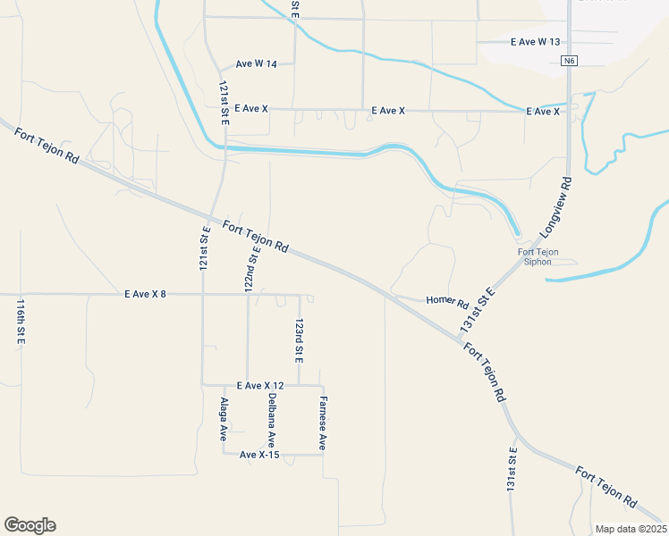 map of restaurants, bars, coffee shops, grocery stores, and more near Fort Tejon Road in Pearblossom
