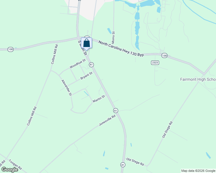map of restaurants, bars, coffee shops, grocery stores, and more near 1509 Lakeview Road in Fairmont