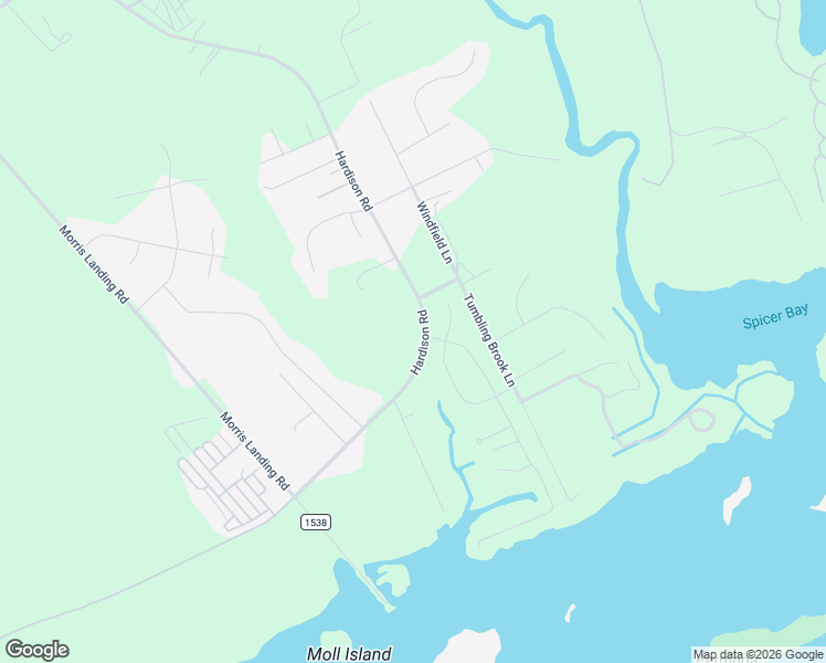 map of restaurants, bars, coffee shops, grocery stores, and more near 201 Hardison Road in Holly Ridge