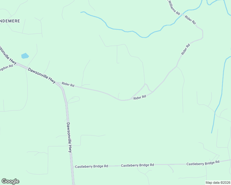 map of restaurants, bars, coffee shops, grocery stores, and more near 467 Rider Road in Dawsonville