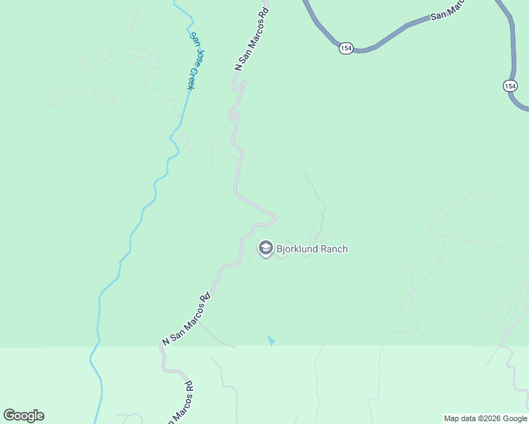 map of restaurants, bars, coffee shops, grocery stores, and more near 2110 North San Marcos Road in Santa Barbara
